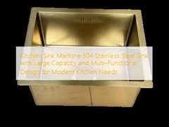 อ่างล้างจานสแตนเลสสตีล 304 พร้อมความจุขนาดใหญ่และการออกแบบที่ใช้งานได้หลากหลายสำหรับความต้องการของห้องครัวสมัยใหม่