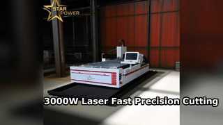 เครื่องตัดเลเซอร์สแตนเลสความเร็วสูง 3000W