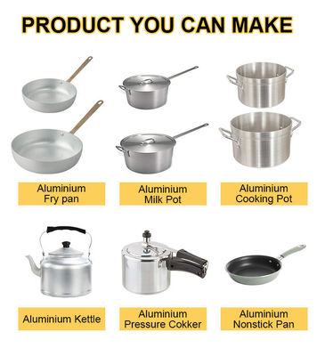 เครื่องกดไฮดรอลิกแบบลึก 380V สำหรับหม้ออลูมิเนียม Couscous ทำให้ได้รับการรับรองมาตรฐาน ISO