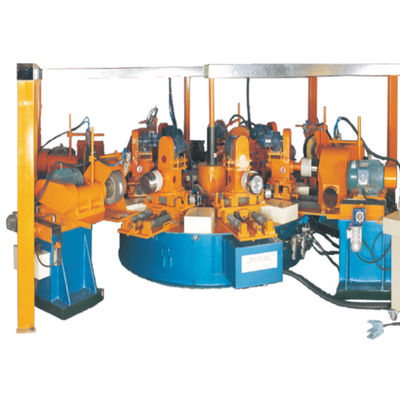 เครื่องขัดเครื่องครัวจานหมุนสแตนเลส ได้รับการรับรองมาตรฐาน ISO หลายสถานี