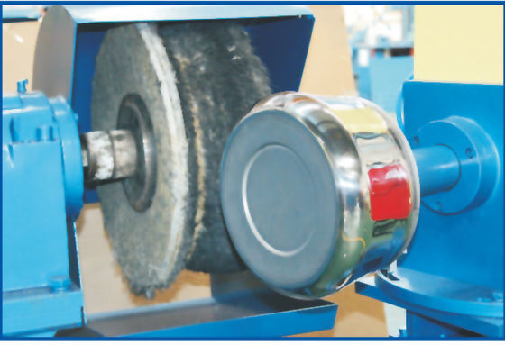 เครื่องขัดผิวแบบ Double End แบบ OEM ODM สำหรับการขัดพื้นผิวสแตนเลส