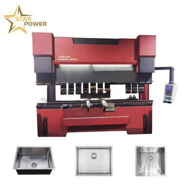 เครื่อง CNC หนังโลหะ ภัตตาคาร อุปกรณ์ระบายน้ํา รีส เครื่องเบรค เครื่องบิดไฟฟ้าไฮดรอลิก