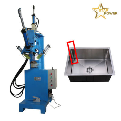 เครื่องทําซิงค์ครัว CNC เครื่องปั่นอัตโนมัติ R corner เครื่องทําซิงค์มือ