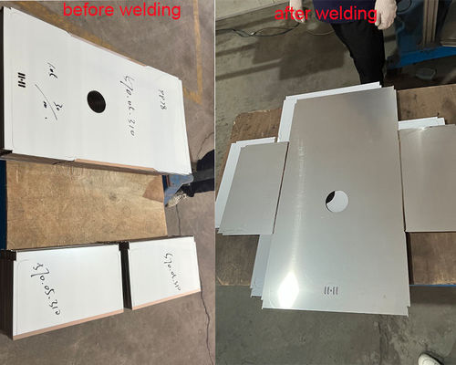 อุปกรณ์ที่ฉลาดเชื่อมต่อเครื่องเชื่อม TIG สายตรงสําหรับการประมวลผลส้วมมือ