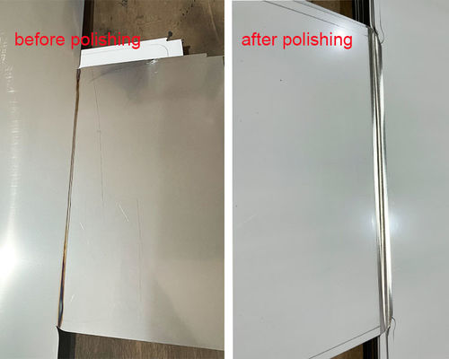 CNC ประสิทธิภาพสูงพกพาแผ่นโลหะเหล็กไร้สแตนเลส weld สายบดเครื่อง