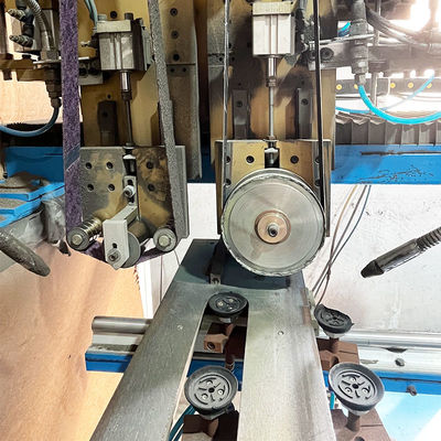 CNC Superior Fast Plate Joining Straight Seam Grinding Machine สําหรับการประมวลผลซิงค์ที่ทําด้วยมือ