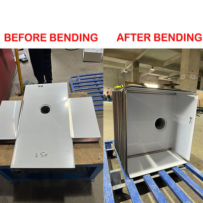 เครื่องบิดแผ่นสแตนเลสแบบตัดพลาสมาแบบแม่นยํา CNC สําหรับถังทําด้วยมือระดับสูง