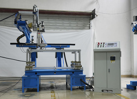เครื่องเชื่อมขอบภายใน CNC หลายแกน เครื่องพิเศษสําหรับถังทําด้วยมือจากสแตนเลส