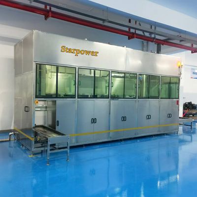 อุปกรณ์ทําความสะอาดและแห้งอุตสาหกรรมที่พัฒนามีเทคโนโลยี Ultrasonic สําหรับชิ้นส่วนโลหะ
