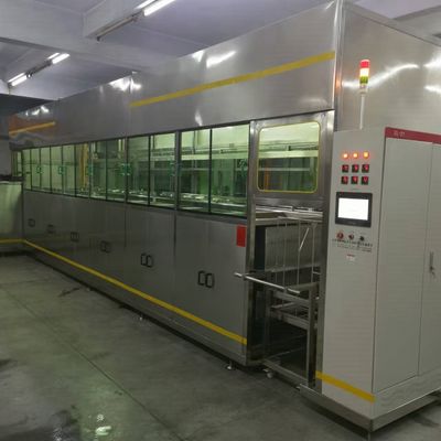 อุปกรณ์ทําความสะอาดและแห้งอุตสาหกรรมที่พัฒนามีเทคโนโลยี Ultrasonic สําหรับชิ้นส่วนโลหะ
