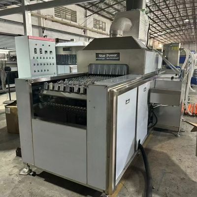 เทคโนโลยี Ultrasonic การทําความสะอาดและการแห้ง อุปกรณ์การผลิต สายการผลิต สายขนส่งเข็มขัด ความเร็วปรับ
