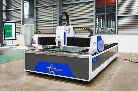 เครื่องตัดเลเซอร์โลหะแม่นยําแรงสูง 3000w CNC สามารถปรับแต่งได้