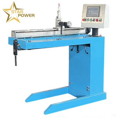 เครื่องเชื่อม CNC สายตรงที่มีการทํางานที่ปรับและคงที่ ใช้ในการเชื่อมท้ายของสายตรงของแผ่นโลหะ