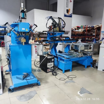 เครื่องกดเย็บสวมสระครัวไฮดรอลิก 380V 1800x1000x2100mm