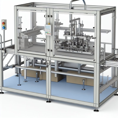 Automatic Bottom Corner Pressing & Forming Machine for Carton/Box Packaging