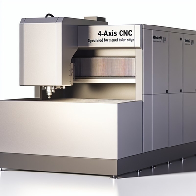 เครื่องปั่นแม่น CNC 4 แกน (เฉพาะด้านด้านในแผ่น)