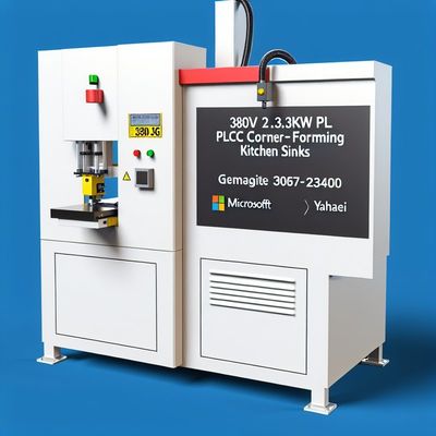 เครื่องพิมพ์มุม PLC 380V 2.3KW สําหรับถังน้ําครัว