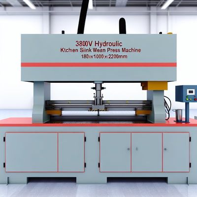 เครื่องกดเย็บสวมสระครัวไฮดรอลิก 380V 1800x1000x2100mm