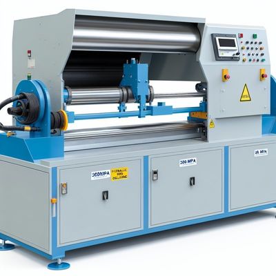 เครื่องม้วนเย็บปั่นแบบไฮดรอลิก 30MPa สําหรับถังน้ําครัว