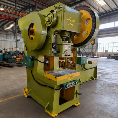 ราคาดี เครื่องเจาะแบบกลไก J23 Series ขนาด 250 ตัน พร้อมแรงดันเล็กน้อย 400KN สำหรับการเจาะรูโลหะ ออนไลน์