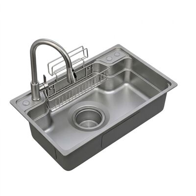 ราคาดี Farmhouse 36 Inch Apron Front Double Bowl Kitchen Sink SUS304 Handmade 16 Gauge online