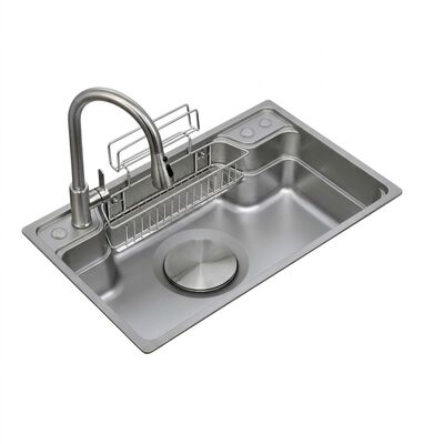 ราคาดี Apron Front 23x21 Handmade Bar Sink SUS304 16 Gauge Single Bowl Deep Basin ออนไลน์