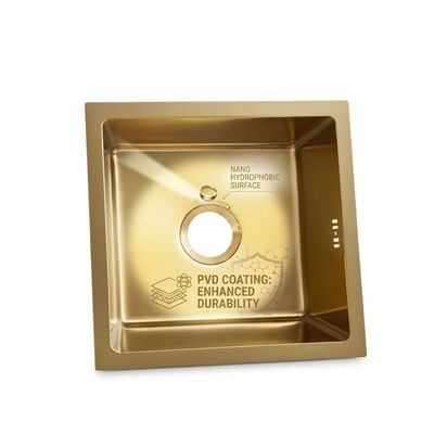 ราคาดี Undermount 29x20 Single Bowl Kitchen Sink SUS304 16 Gauge 10 Inch Deep ออนไลน์