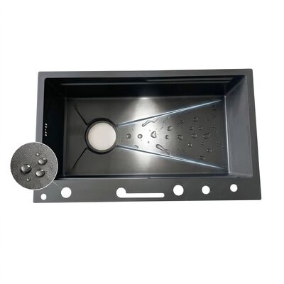 ราคาดี 30 Inch Drop-In Double Bowl Kitchen Sink 22 Gauge with Two Faucet Holes ออนไลน์