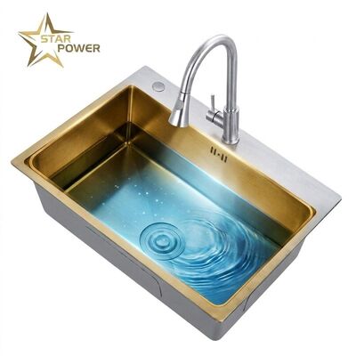 ราคาดี 18 Inch Undermount Bar Prep Sink SUS304 16 Gauge Stainless Steel with Nano Coating ออนไลน์